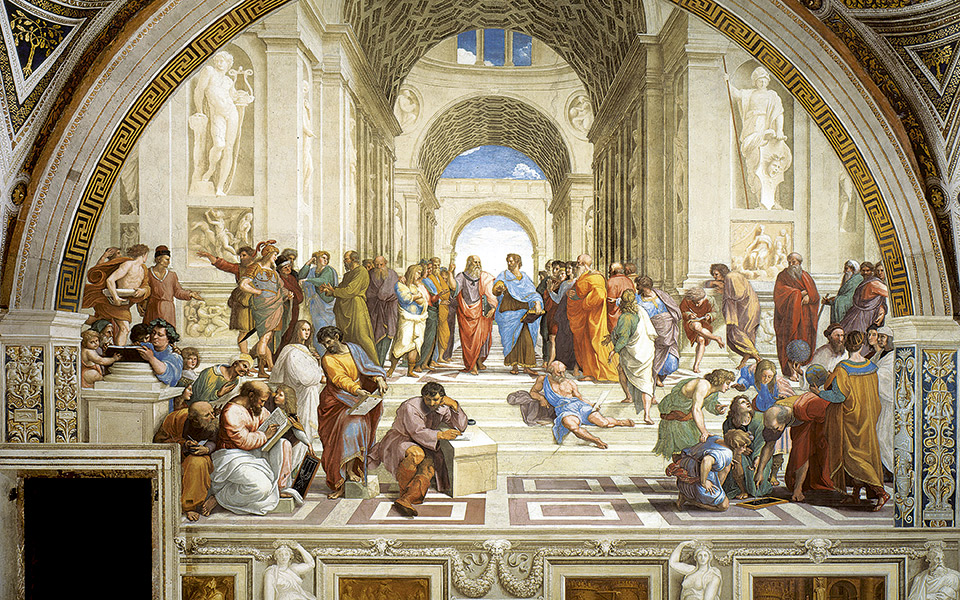 the school of Athens